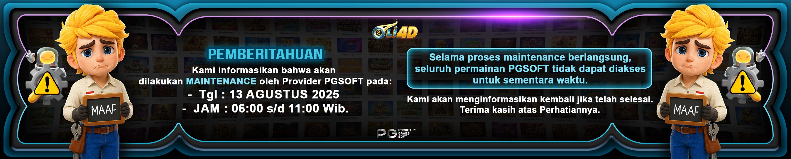 Info Maintenance Oli4d